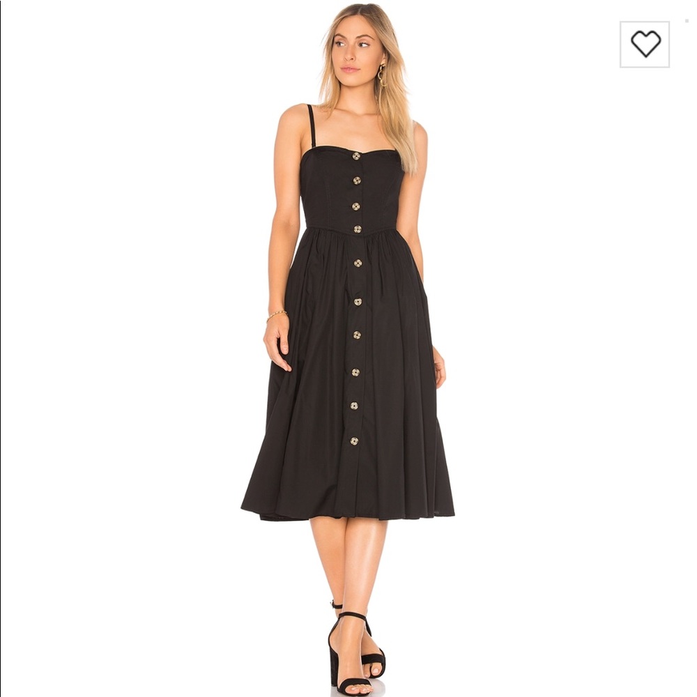NWT Free People | Poplin Midi Dress